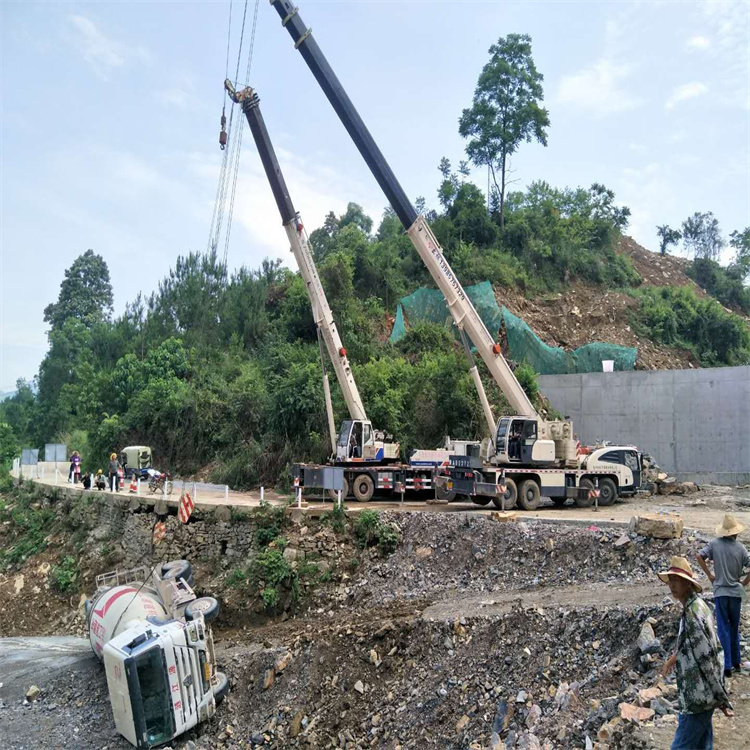 荆州荆州24小时应急道路救援吊装吊装现场实拍